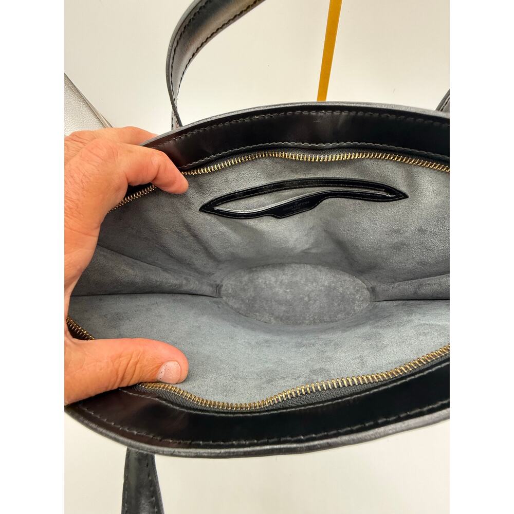 Louis Vuitton Epi Saint Jacques PM Black Leather Handbag VI0986 Short Handle⁠ - Picture 2 of 11